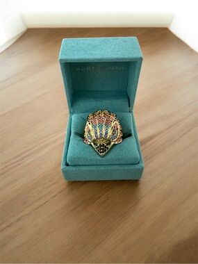 Kurt Geiger Crystal Eagle Ring